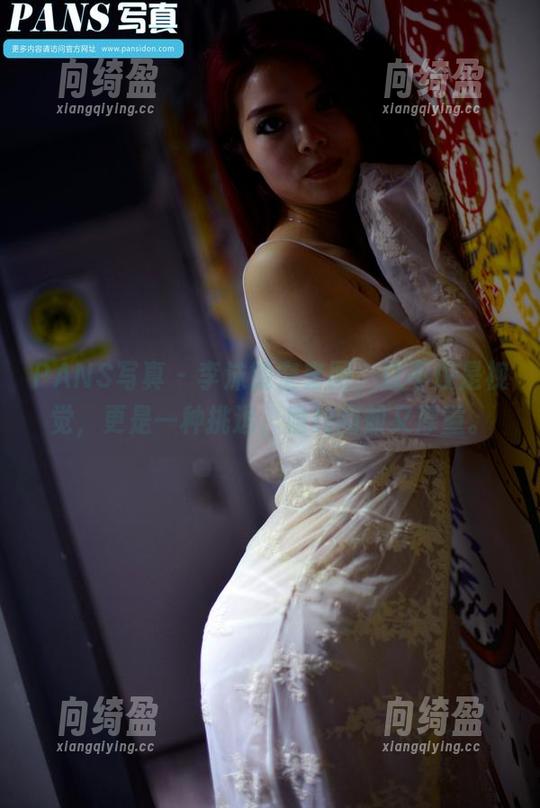 PANS写真 - 李沫镂空套图，这不仅是视觉，更是一种挑逗，隐约间却又厚重。