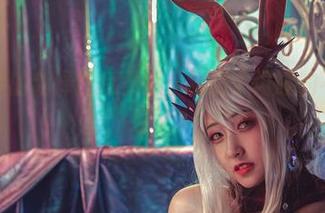 冬马路纱的新泽西兔女郎,私房中闪耀的不止是兔耳朵?