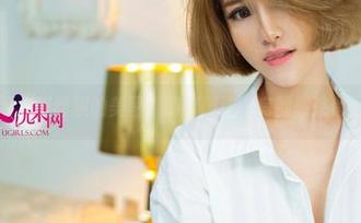 尤果网 – 张馥棋的美图,清纯得连小鸟都想来借一借!