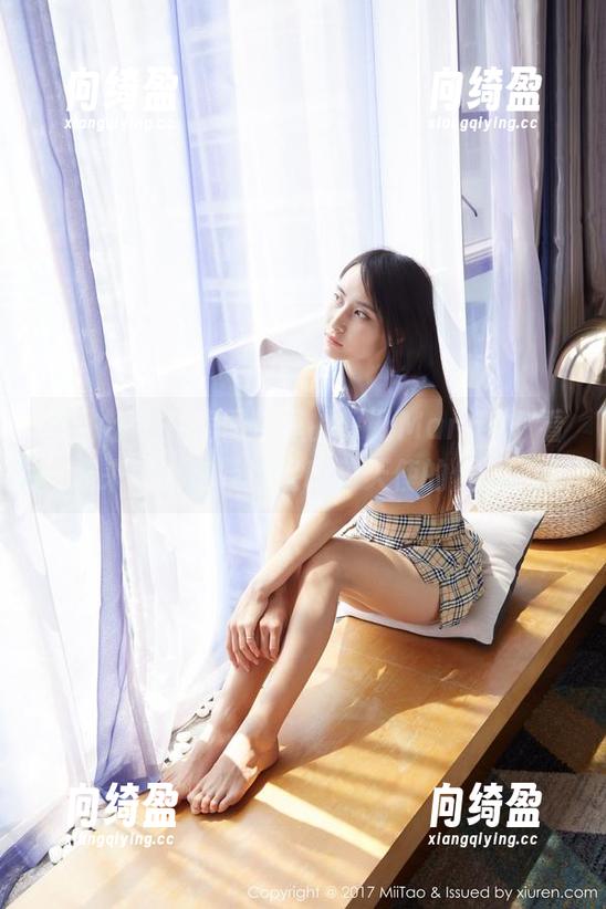 蜜桃社-梦乃Mandy 蜜桃社 - 私房图包里的梦乃Mandy,看起来就像在轻声呢喃着天使的低语。